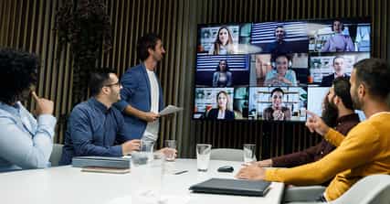 Logitech and Nureva: A powerful combo in larger meeting spaces