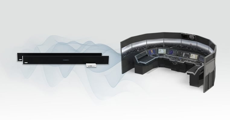Nureva audio in a nautical bridge simulation environment