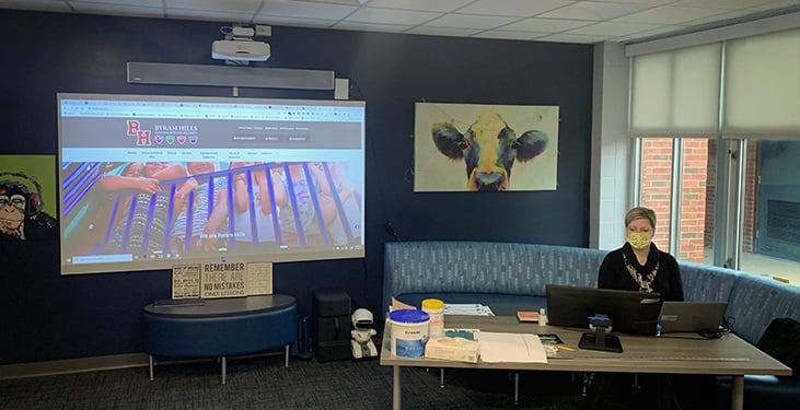 Hybrid learning at Byram Hills School District with the Nureva HDL300 system