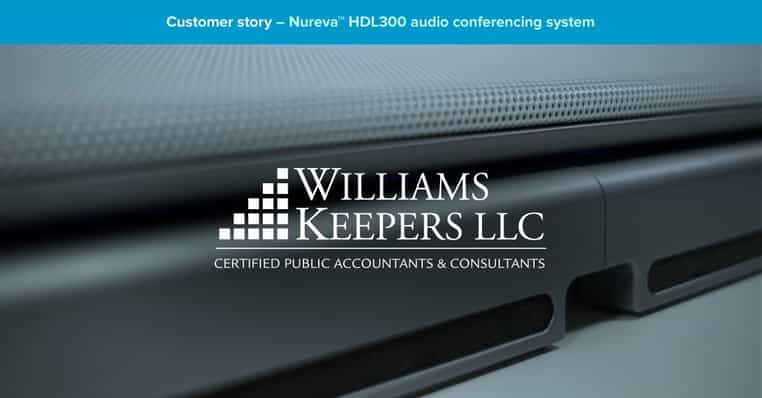 HDL300 takes the prize in Williams-Keepers’ long quest for better audio conferencing