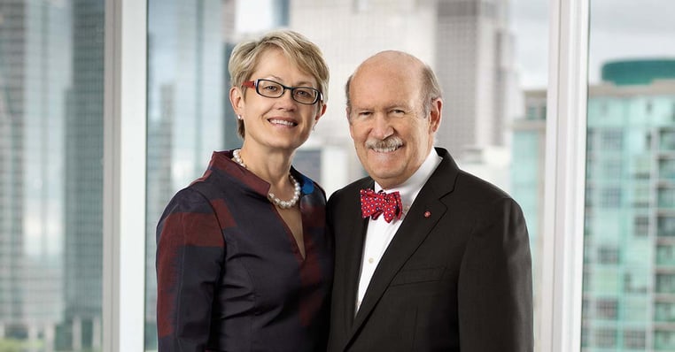 Nancy Knowlton and David Martin, Nureva founders.