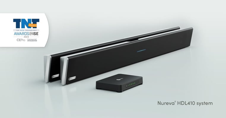 Nureva HDL410 audio conferencing systems wins 2023 Top New Technology Award