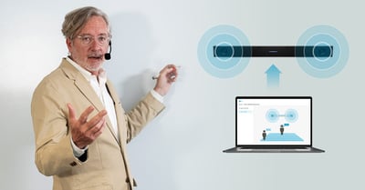 Nureva audio conferencing system - Voice Amplification Mode