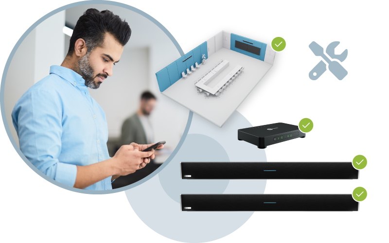 Nureva App key features - Streamline setup