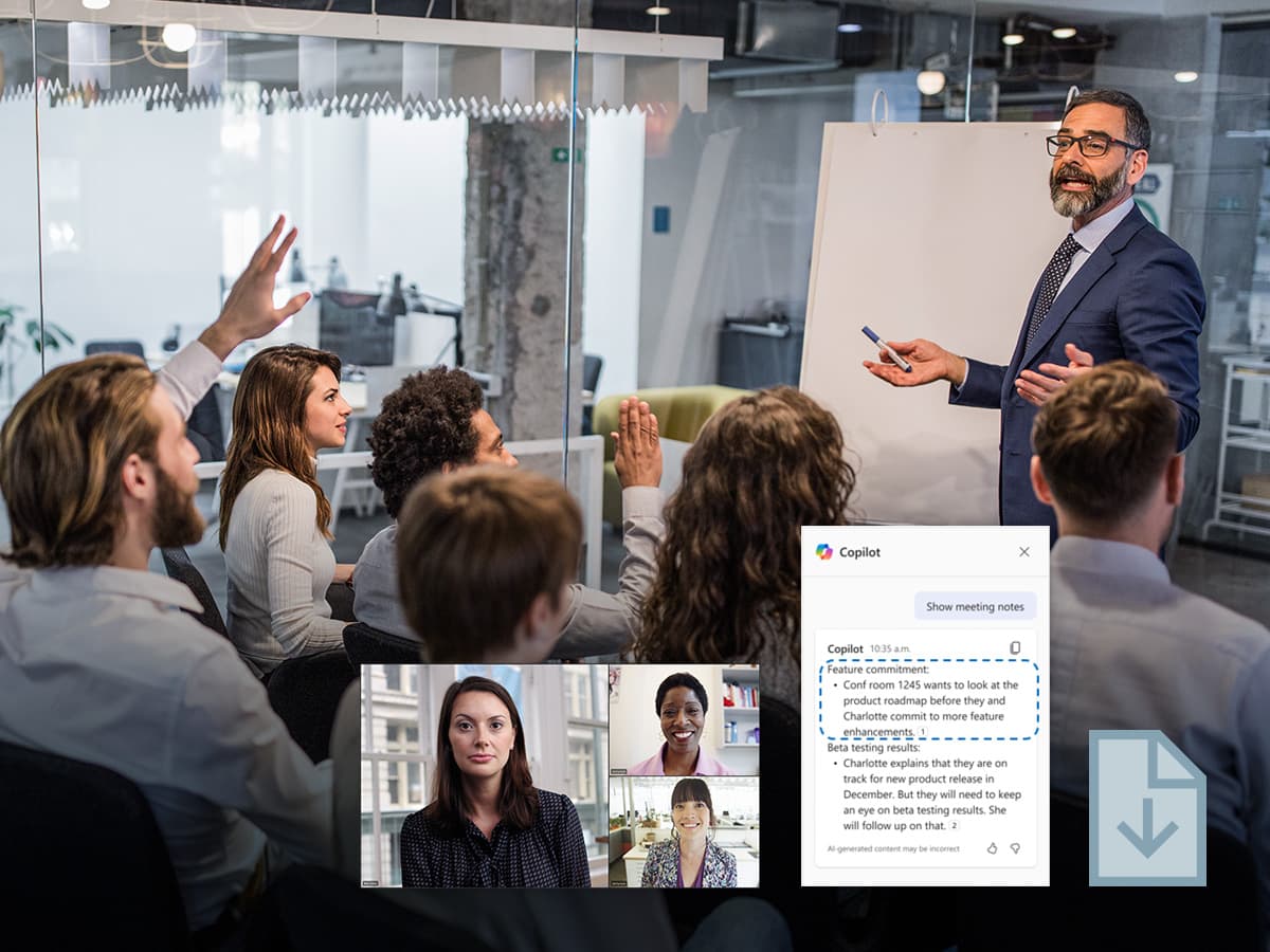 Meeting environment enhanced with AI tools for transcription and collaboration during discussions