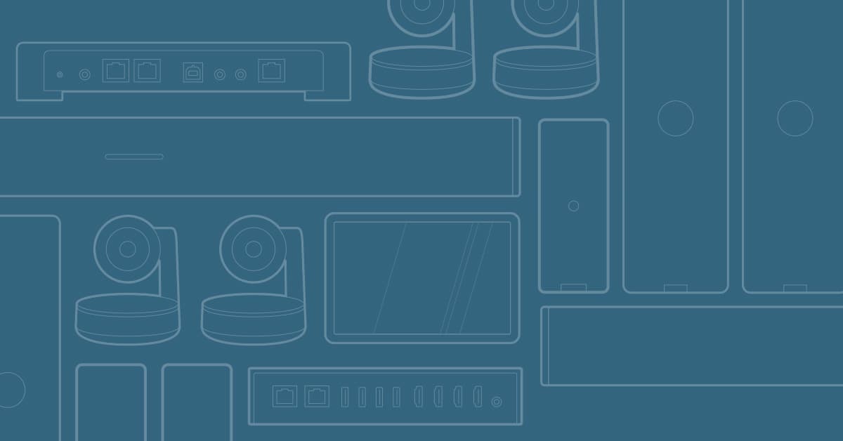 Line drawing illustration of interoperable hardware devices, showing connected servers, cameras, and system modules as part of an ecosystem integration platform.