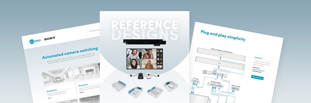 Collection of reference design materials for planning Sony-based AV conferencing systems