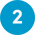 Blue circular icon with the number 2 in white, used as a step indicator or sequence marker in a process or instructional guide.