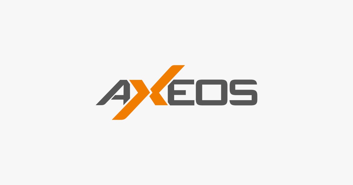 Axeos logo representing enterprise integration within a broader technology ecosystem.