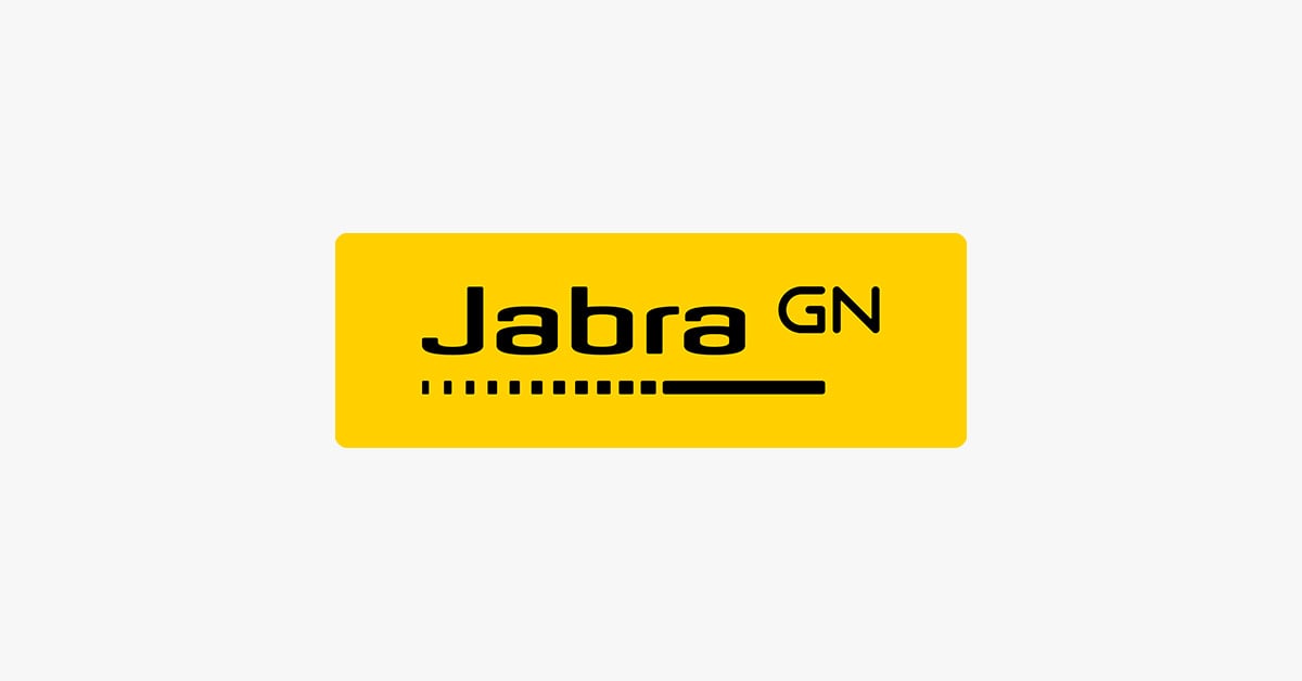 Jabra logo representing enterprise integration within a broader technology ecosystem.