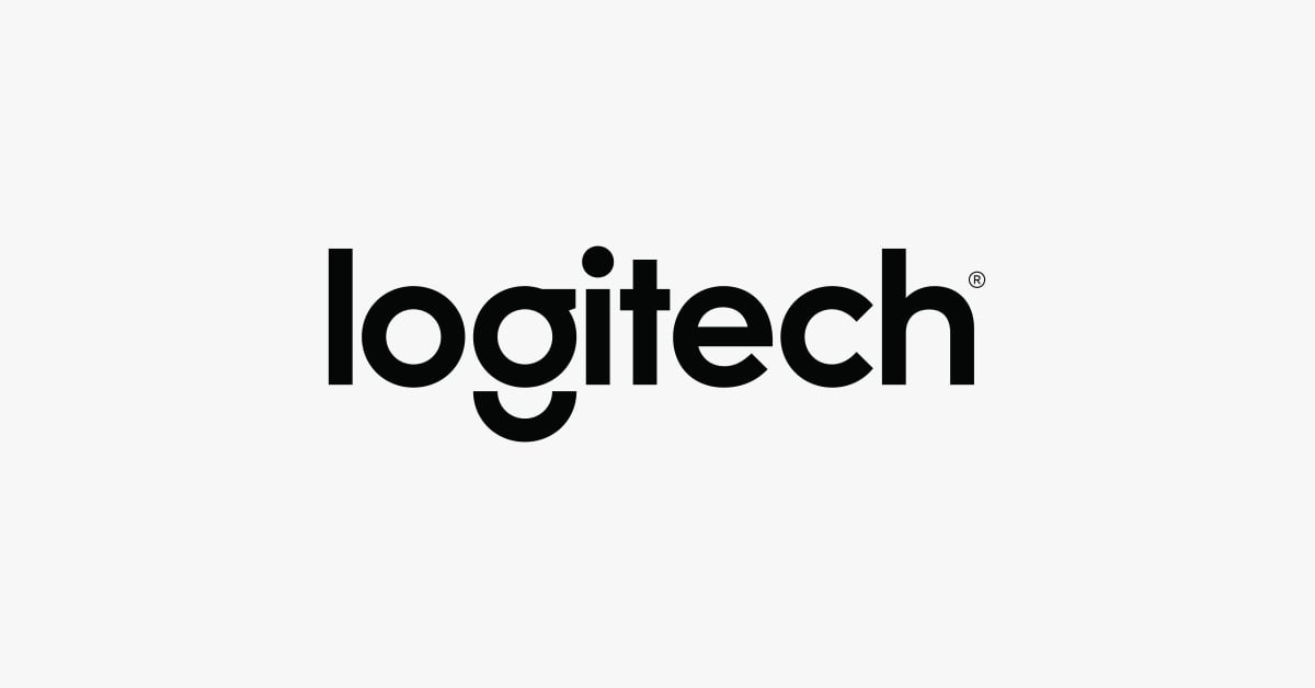 Logitech logo representing enterprise hardware and software integration within a broader technology ecosystem.