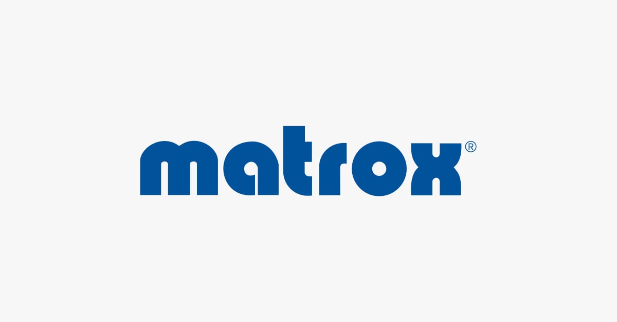 Matrox logo representing enterprise integration within a broader technology ecosystem.