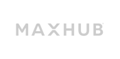 Maxhub logo light grey