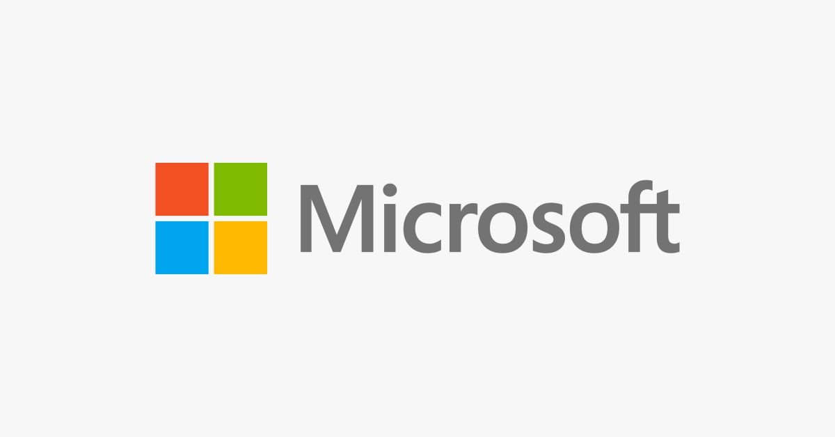 Microsoft logo representing enterprise software and cloud integration within a broader technology ecosystem.