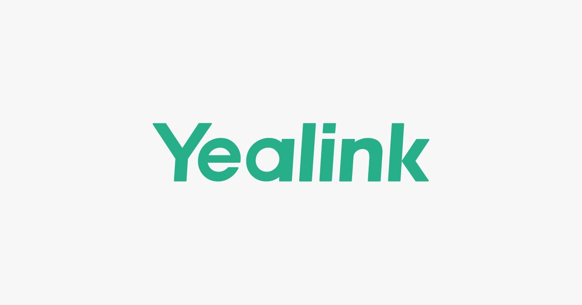 Yealink logo representing enterprise integration within a broader technology ecosystem.