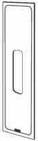 Nureva HDX audio bar mounting template used to mark drill holes. Nureva HDX audio bar mounting template used to mark drill holes.