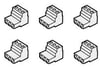 Set of Euroblocks included with the Nureva HDX system hub. Set of Euroblocks included with the Nureva HDX system hub.