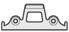 Mounting clip included with the Nureva HDX system hub.