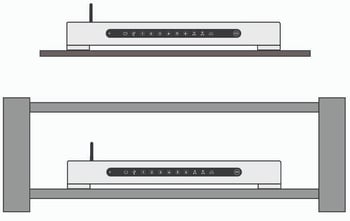 HDX system hub table rack mounting installation instructions. HDX system hub table rack mounting installation instructions.