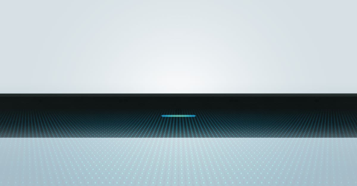 Nureva HDL310 audio conferencing system with Microphone Mist technology, delivering advanced virtual microphone coverage for large meeting spaces to ensure clear, consistent sound.