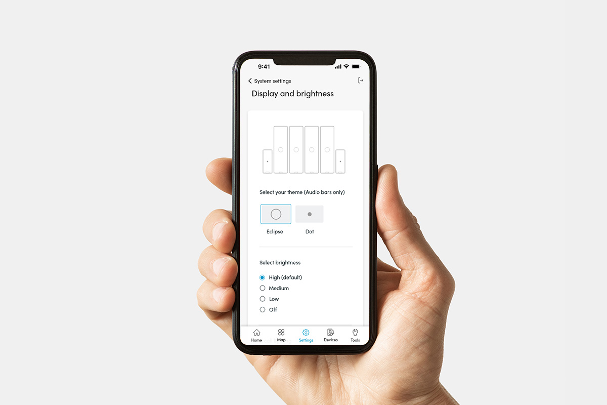 Display & brightness