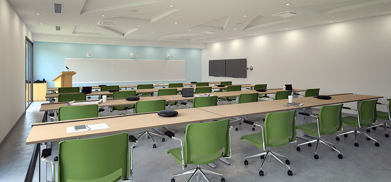 classroom microphone and speakers