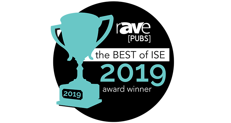 Nureva Active Zone Control named Best of ISE 2019